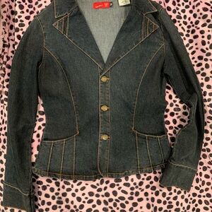 Apple Bottoms Dark Denim Jean Jacket